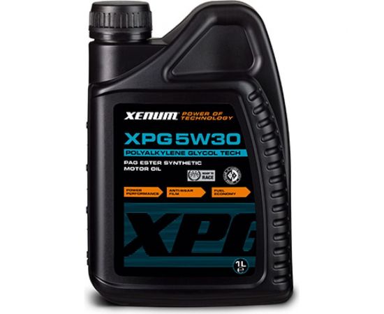 Моторное масло на основе ПолиАлкиленГликолей (PAG) и эстеров XENUM XPG 5W30, 1 л 1594001 
