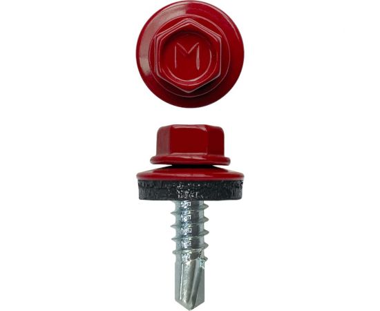 Саморез по металлу Daxmer св. №2 4,8х19 RAL 3011 310460 