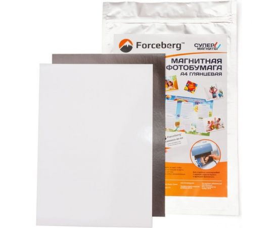 Глянцевая магнитная бумага Forceberg А4 3 листа 9-3412048-003 