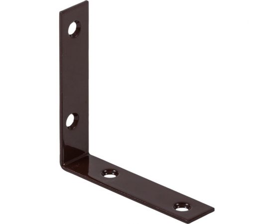 Уголок VORMANN 80х80х18х2 мм, оцинкованный, цвет: коричневый 00180 080 B 