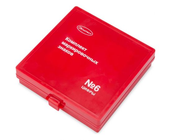 Маркировочные знаки Элитест № 6 (цифры, 8 мм) 00000114 