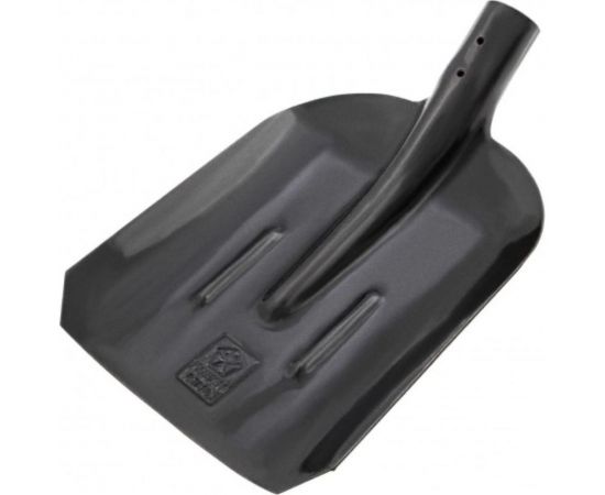 Совковая лопата Berhau 290x235, рельсовая сталь, с ребрами жесткости, без черенка 101882 