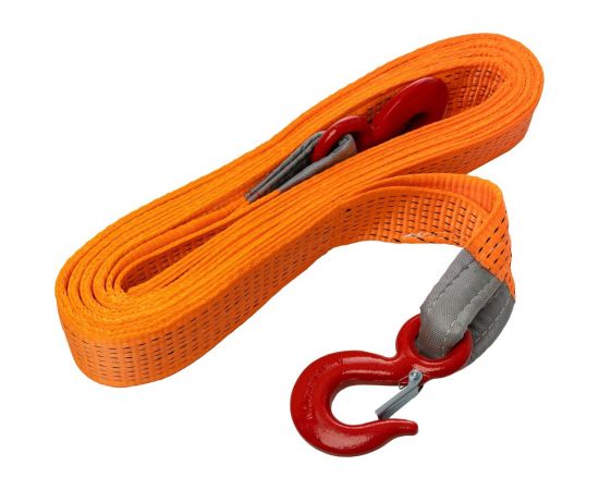 Буксировочный трос ООО ГРУС-А крюк-крюк, 14 т, 5 м ГА-БТ-КК-14-05 