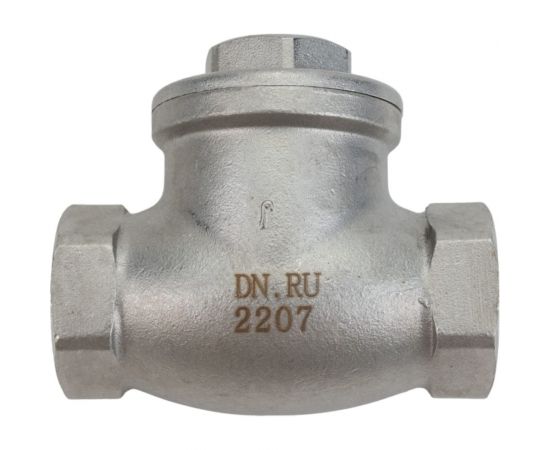 Обратный клапан DN.ru поворотный -SCV-316 Ду20 Ру16 резьбовой D100-00494 