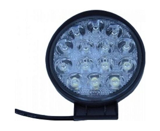 Фара рабочего света Nord-Yada 42 Вт, круглая, 14 диодов, дальний, 83х83х22 907692 