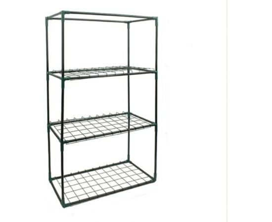 Каркас парника GARDEN SHOW Маргарита на подоконник, 3 полки, 46x24x80 см ПТ000002171 