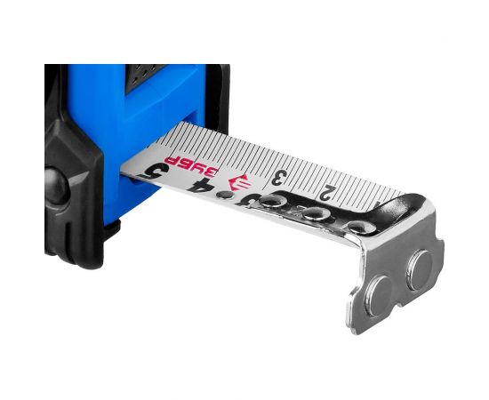 Рулетка Зубр ПРОФИ 8м/25мм ударостойкий обрезиненный корпус 34056-08-25_z02 – изображение 2