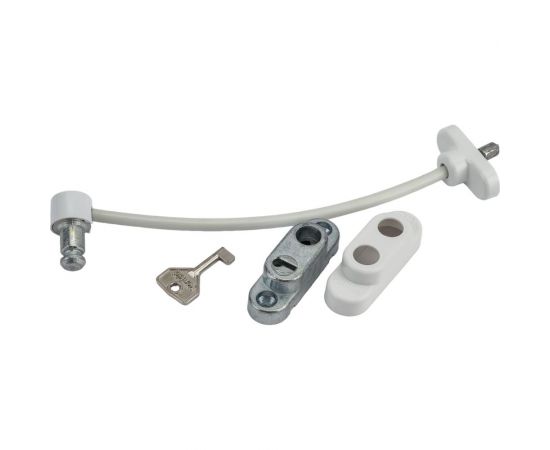 Оконный замок с тросом Penkid белый А912 – изображение 2