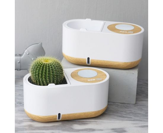 Интеллектуальный цветочный горшок с Bluetooth колонкой и автополивом Green Helper GZ302 – изображение 2