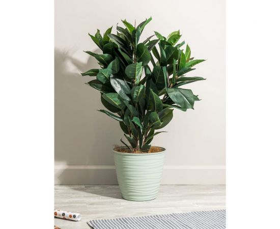 Горшок для цветов Idiland saffron 9.1 л, с поддоном, светло-зеленый 692216104-ЗЕЛ – изображение 2