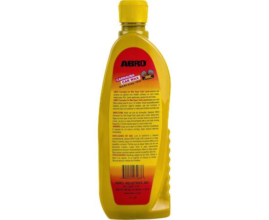 Полироль кузова с карнаубой ABRO INDUSTRIES INC 473 мл LW-811 – изображение 2