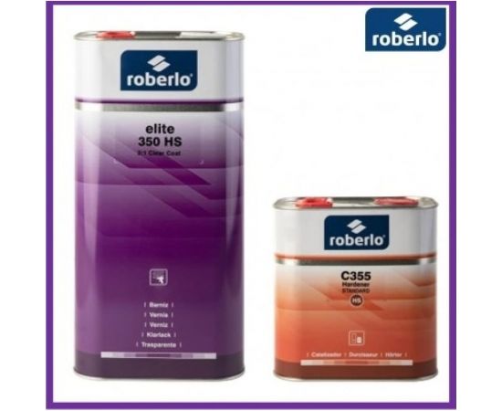 Акриловый лак ROBERLO 2K ELITE 350HS 5 л, без отвердителя 62949 – изображение 2