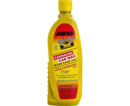 Полироль кузова с карнаубой ABRO INDUSTRIES INC 473 мл LW-811 – изображение 3