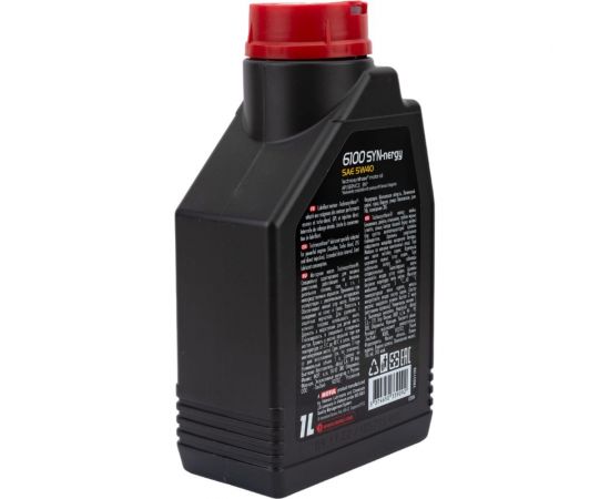Моторное масло MOTUL 6100 SYN-NERGY 5W40, 1 л 111689 – изображение 3