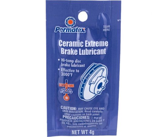 Керамическая смазка тормозных цилиндров и суппортов 4 г NEW PERMATEX 09973 09173 – изображение 3