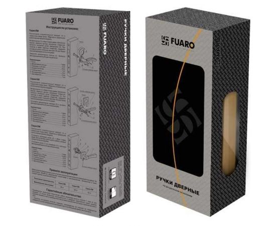 Раздельная ручка FUARO R.RM54.ENIGMA (ENIGMA RM) SN/CP-3 матовый никель/хром 27659 – изображение 3