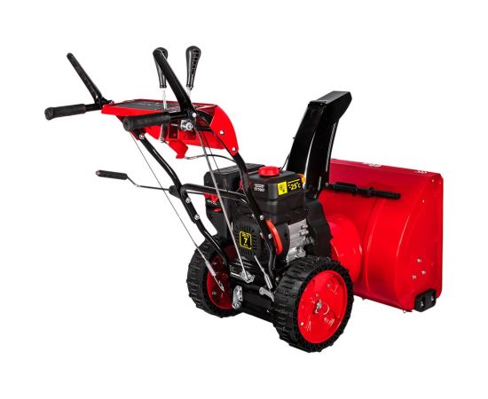 Бензиновый снегоуборщик DDE ST7067 7.0 л.с, ширина 66 см, скорости +6/-2, колеса 14, управление на панели 798-478 – изображение 3