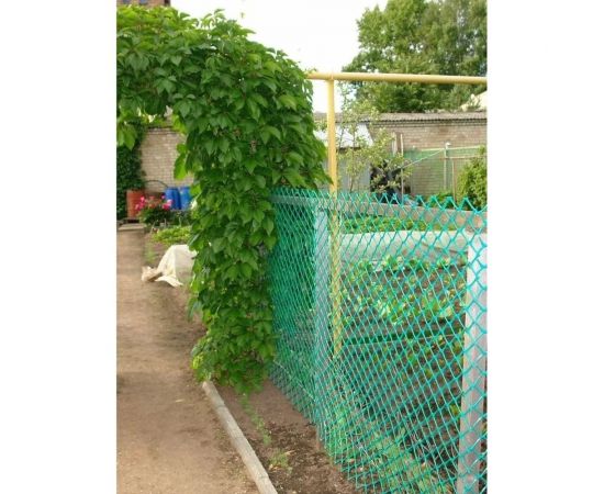 Квадратная садовая сетка Гидроагрегат 33x33 1x20 Строительная ПРОФИ серый Р1-00010088 – изображение 3