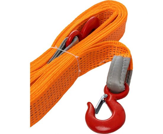 Буксировочный трос ООО ГРУС-А крюк-крюк, 14 т, 5 м ГА-БТ-КК-14-05 – изображение 3