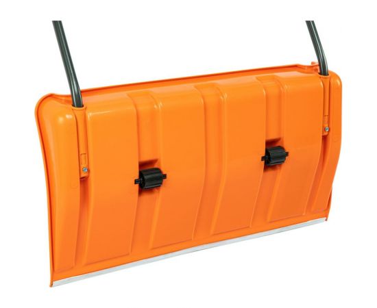 Пластиковый движок для уборки снега СИБРТЕХ 795x435x1280 мм, стальная рукоятка, усиленный 61669 – изображение 4