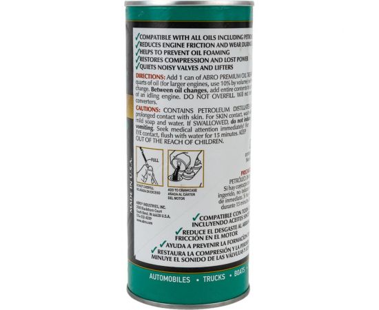 Присадка в масло ABRO премиум 443 мл OT-511 – изображение 4