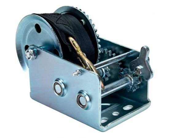 Барабанная ручная двухскоростная лебедка Forsage 1300кг F-TRT1301S – изображение 4