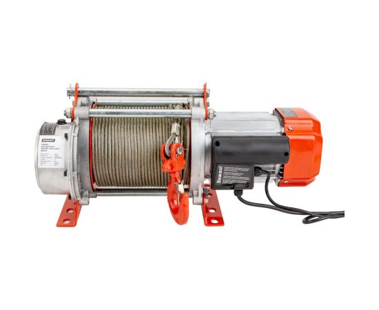 Электрическая лебедка Gigant 500/1000 кг, 220B, 100/50 м GEW-10 – изображение 5