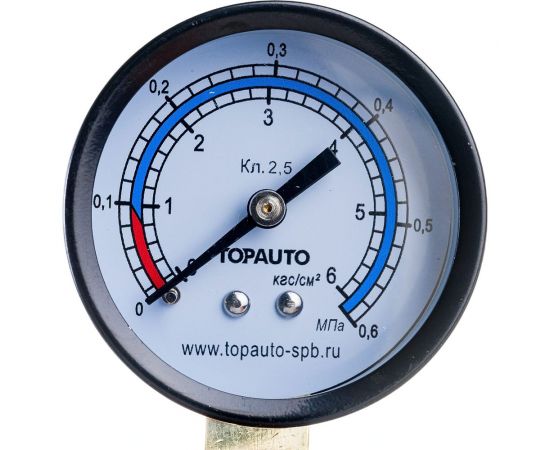 Манометр для ножного насоса ИЗМЕРИТ 6 атм TopAuto 14409 