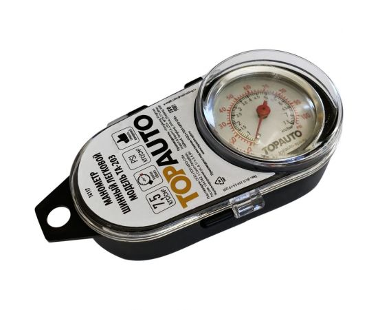 Шинный манометр TopAuto пластиковый корпус ТОП АВТО ТА-203 14117 