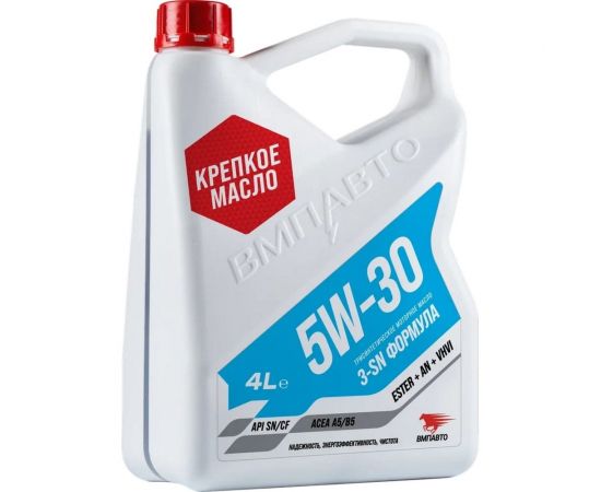 Моторное масло ВМПАВТО 3-SN 5w30 A5/B5, SN/CF, канистра 4 л 9215 