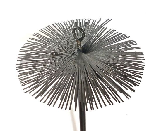 Щетка с креплением кольцом 200 мм, гайка 12x1.75 мм, сталь РОССТИН НФ-00022766 