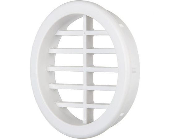 Решетка круглая вентиляционная (d=47 мм; белая) Volpato 2190-443-BI 