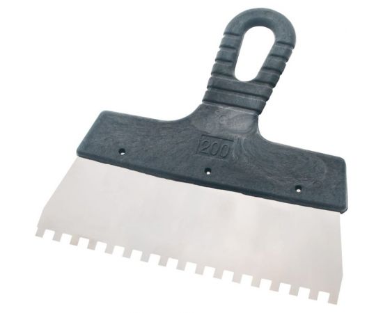 Шпатель СОЮЗ 200 мм зуб 6х6 мм 8051-45-200-6FC 