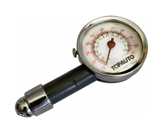 Шинный манометр TopAuto пластиковый корпус ТОП АВТО ТА-203 14117 – изображение 2