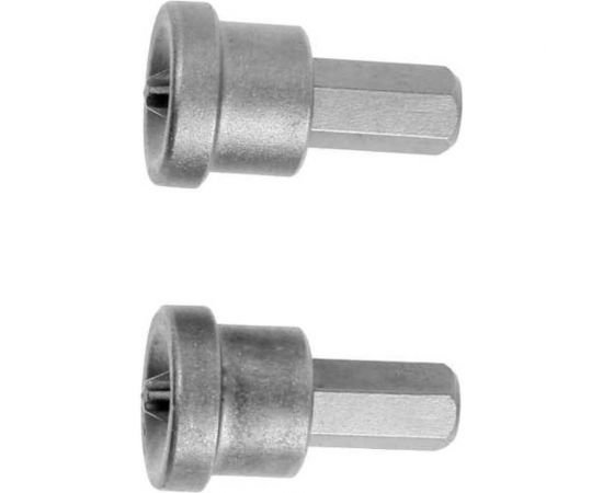 Биты для гипсокартона (2 шт; PH2; 25 мм; CrV) ТУНДРА 2270965 – изображение 2