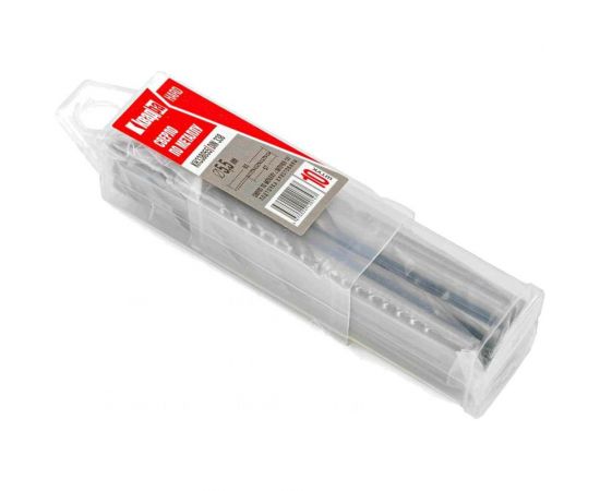 Сверло среднее по металлу KVADRA Нard (10 шт; 5.5х93х57 мм; DIN 338; класс A) Novocraft KH338055 – изображение 2