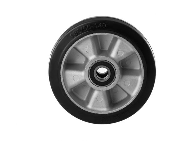 Колесо для гидравлических тележек D70+1 (180х50 мм; 1000 кг, резина) А5 1000229 – изображение 2