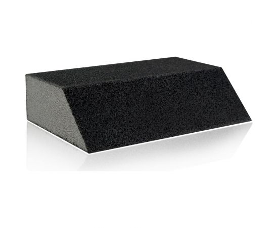 Губка абразивная шлифовальная 100x68x42x26 мм, P240 vertextools 100-68-240 – изображение 2