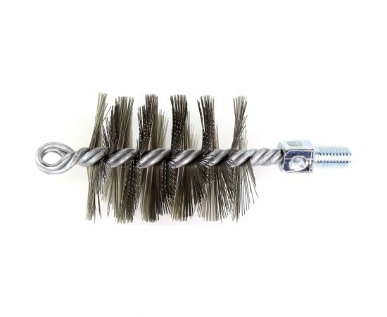 Ерш для очистки котлов, теплообменников, дымоходов SIT д65x95x160 сталь 0,35, посадка м12 резьба 1909 – изображение 2