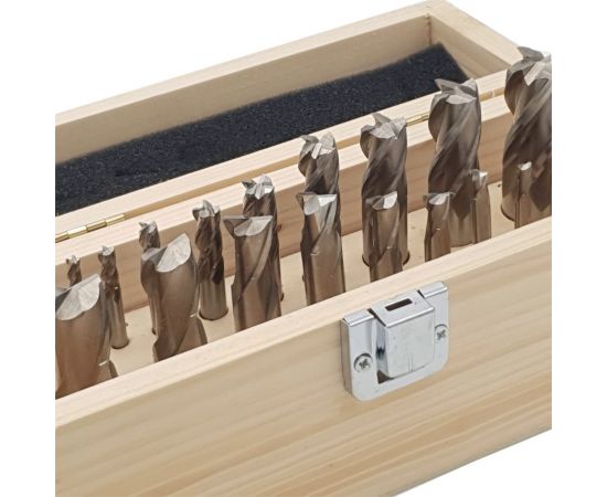 Комплект фрез HSS, 4-х и 2-х перые, 20 шт ТЕХНОРЕАЛ МА400053018 – изображение 2