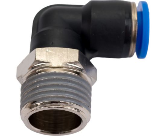 Фитинг цанговый угловой с наружной резьбой 1/2M для трубки диаметром 10 мм SHPI PL 10-R04 – изображение 3