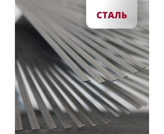 Щетка с креплением кольцом 200 мм, гайка 12x1.75 мм, сталь РОССТИН НФ-00022766 – изображение 3