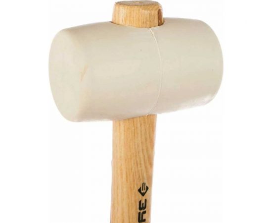 Белая резиновая киянка ЗУБР 230г 20511-230_z02 – изображение 3