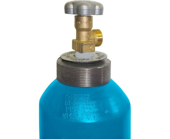 Баллон для кислорода (10 л; 150 атм; вентиль сальниковый Cavagna) Ярко Вверх 8555424 – изображение 3