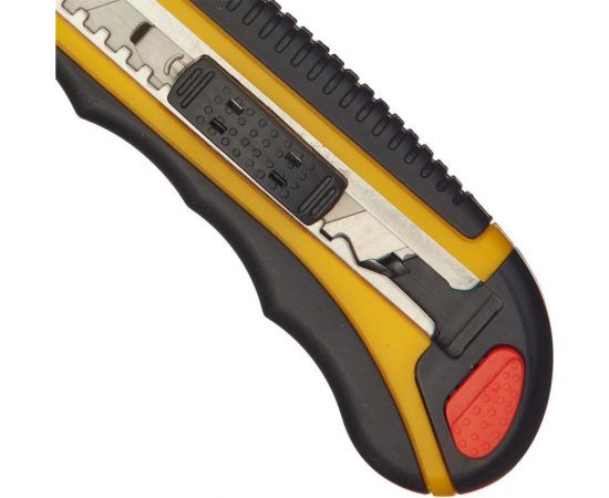 Универсальный нож Attache Selection 18 мм, с резиновыми вставками и 6 запасными лезвиями 280451 – изображение 3