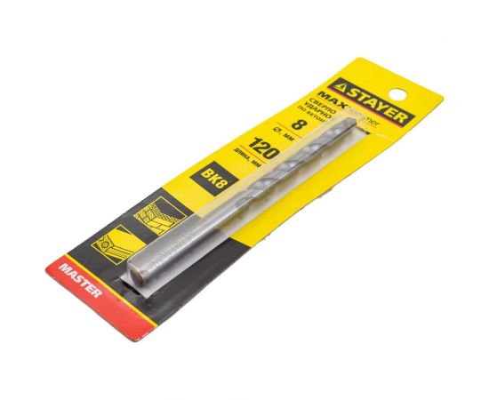 Сверло "MASTER" ударное по бетону (8х120 мм) STAYER 29111-120-08 – изображение 3