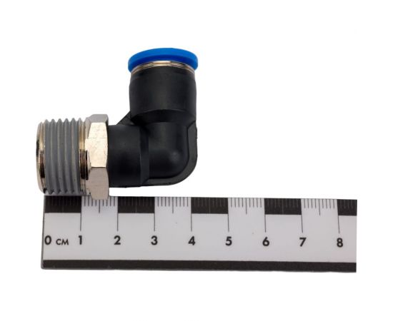 Фитинг цанговый угловой с наружной резьбой 1/2M для трубки диаметром 10 мм SHPI PL 10-R04 – изображение 4