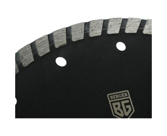 Диск алмазный отрезной по железобетону тип турбо 115x2.2x22.23 мм Berger BG BG1607 – изображение 4