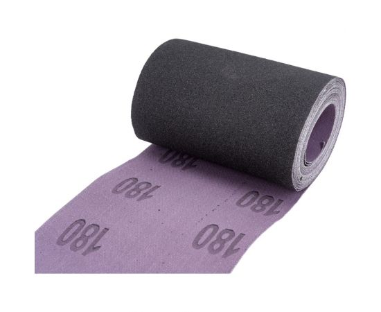 Бумага наждачная на тканевой основе в рулоне 115 мм, 5 м, P180 Rockforce RF-FB2180C – изображение 4