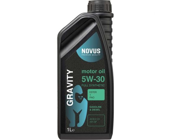 Моторное масло Новус NOVUS GRAVITY 5W-30, (PAO+Ester) C3, DPF 1 л GRA201801 